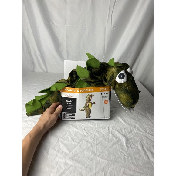 Celebrate Roarin' Rex Dinosaur Costume - Infant Toddler 3T-4T Halloween - Picture 1 of 3